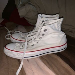 White High Top Converse